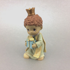 Precious Moments Wise Man with Blue Gift Nativity Figure 2001 Sam B Replacement