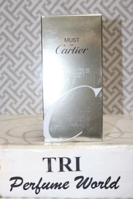 Туалетная вода женская MUST DE CARTIER от Cartier спрей 3,3 жидк. oz.  Запечатанный - Изображение 1 из 3