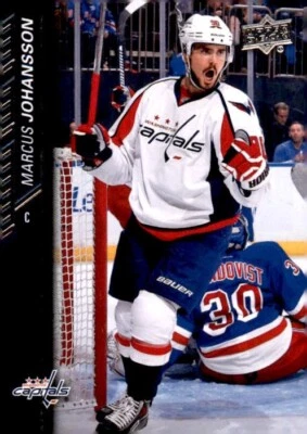 2015-2016 Upper Deck Hockey #437 Marcus Johansson Washington Capitals Series 2 - Image 1 of 2