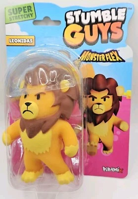 Nueva Figura Super Elástica Stumble Guys Monster Flex Serie 1 LEONIDAS Foto 1 de 4