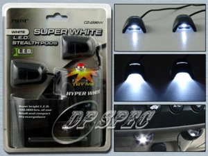 VAINAS DE LUZ LED SUPER BLANCAS BRILLO INTERIOR DEBAJO DEL TABLERO PISO DE ASIENTO PARA ACURA HONDA - Imagen 1 de 1
