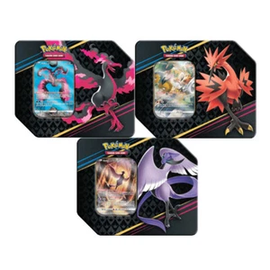 3 x Crown Zenith Tins POKEMON TCG with 5 Booster Packs Each - Full Set - Picture 1 of 4