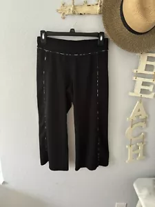 Aspire Black Cropped Yoga Pants Sz S - Picture 1 of 5