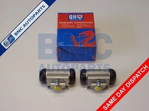 Rear Brake Wheel Cylinder Pair - FORD FIESTA MK 6 + FUSION - 2002 to 2009 - QH - Picture 1 of 2