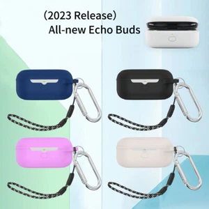 Non-slip Sleeve Headphone Waterproof Cover Earbuds Case for All-new Echo Buds - Picture 1 of 13