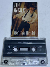 Don't Take the Girl [Single] by Tim McGraw (Cassette, May-1994, Curb)