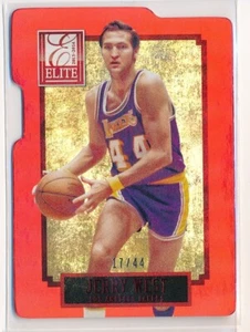 2013-2014 Panini Elite Status Red /44 Jerry West #298 HOF Los Angeles Lakers NBA - Picture 1 of 2