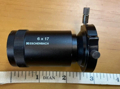 Eschenbach Monocular 6x17 Focus 0,25 M-infinity, 185/1000m 10,5 Degrees - Image 1 of 4