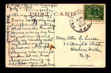 1914 TI & Lake George RPO Card - L26119