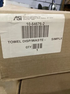 American Specialties Inc Simplicity 10-64676-2 Towel Dispenser Waste  - Picture 1 of 8