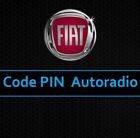 Deblocage Code PIN Autoradio Fiat 550L 500 XL  Recuperation Code PIN Fiat 500 Xl