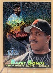 Flair Showcase 1997 fila 0 #25 Barry Bonds Giants raro refractor moteado paralelo - Imagen 1 de 2