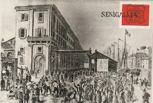 senigallia 1949 III raduno filatelico - Bild 1 von 2