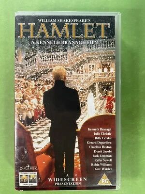 William Shakespears Hamlet,  A Kenneth Branagh Film,  Widescreen, VHS Video Foto 1 de 3