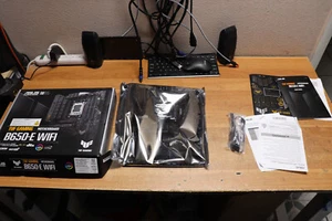 ASUS TUF GAMING B650-E WIFI AMD B650 AM5 ATX motherboard, DDR5 - Picture 1 of 4