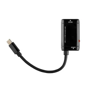Type C Wire to HDMI Female Converter Smartphone Tablet 1080P Video Port Adapter - Picture 1 of 7