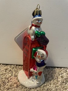 Christopher Radko For Target North Pole Postbox Glass Ornament New Christmas - Picture 1 of 7
