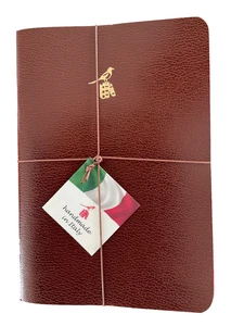 Bieffe~3 Handmade Journals/Notebooks~Made in ITALY~Brown~Holiday Gifts~Lined~NWT - Picture 1 of 5