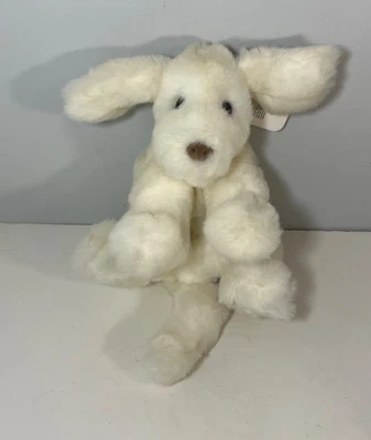 Gund White Muttsy Lying Down Dog Plush with Tags Model 5310 - Image 1 of 4