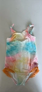 Girls Ruffle Butts Swimsuit Size 7 - Picture 1 of 3