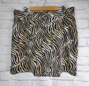 Chicos Zenergy Skort 2,5 Damen Große 10 Tennis Golf Tigermuster Tier-Pull-On - Bild 1 von 8