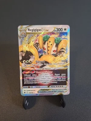 Pokemon Karte Regigigas VStar 114 Zenit der Könige Full Art Ultra Rare Special D - Bild 1 von 4