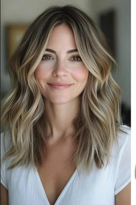 Ombre Brown Blonde Wig 100% Human Hair Wig 13x4 Lace Front Wigs for Women - Image 1 of 3