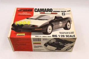 Lindberg 72513 Chevy Camaro Z28 Highway Patrol 1/20 Model Kit New Open Box Compl - Picture 1 of 7