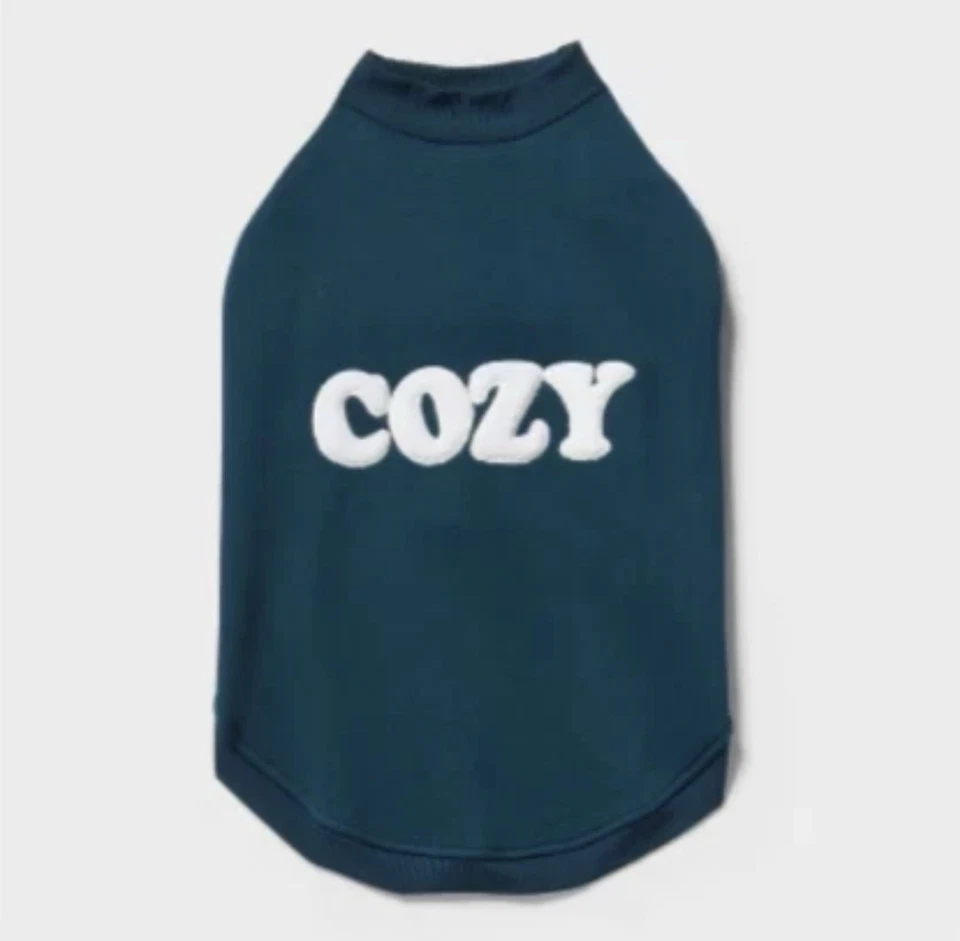 Wondershop At Target Pet Sudadera Acogedora Azul Marino, Talla Grande - NUEVA Foto 1 de 2