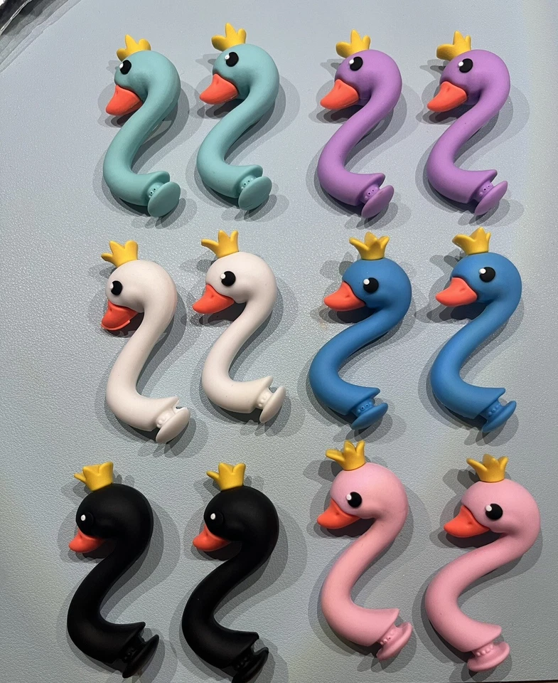 Shoe Charm Swan Head With Crown £2 Each