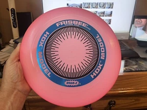 Wham-o Frisbee 165G 82E Mold HDX Salmon blue ring black chatter top - Picture 1 of 10