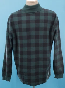 VTG Men's / Unisex 90s Green Ralph Lauren Polo Country Turtleneck Sz L 1990s - Picture 1 of 13