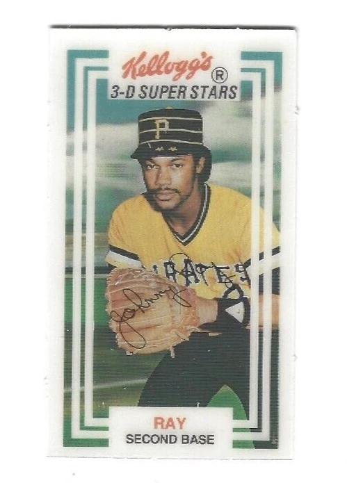 1983 Kellogg's 3-D Super Stars #24 Johnny Ray - Image 1 of 1