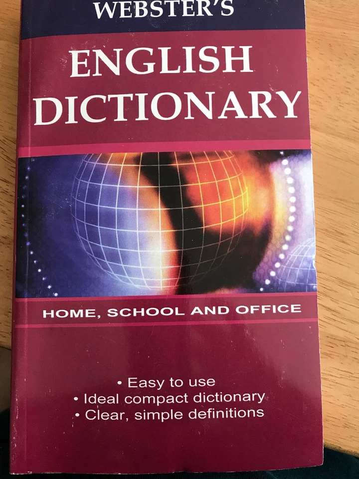 Set of Four - Webster’s English Dictionary - Image 1 of 1