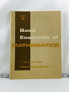Vintage Basic Essentials of Mathematics Workbook - Part 2 by James T. Shea - Bild 1 von 16
