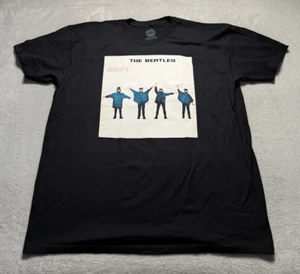 The Beatles "¡Ayuda!" Camiseta XL 2016 Album Portada Gráfico Negro Unisex - Imagen 1 de 4