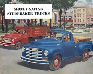 Studebaker Truck Advertisement Ad-  8x10 Color Photo - Picture 1 of 1