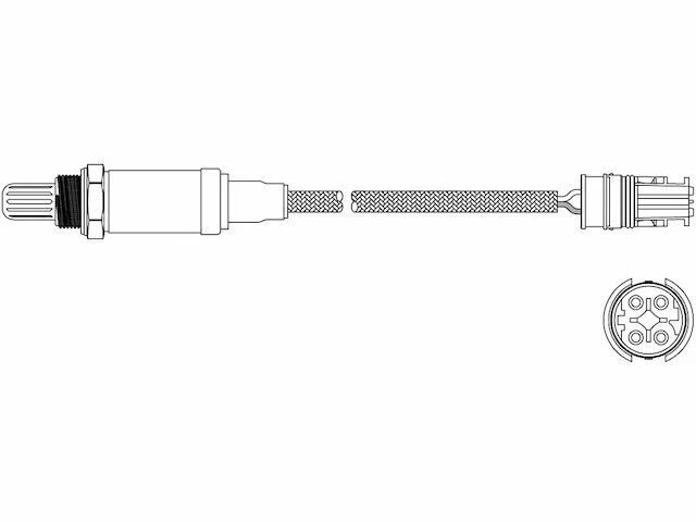 Sensor de oxígeno para BMW X5 2000-2006 2001 2002 2003 2004 2005 B971DX mercado de accesorios Foto 1 de 1