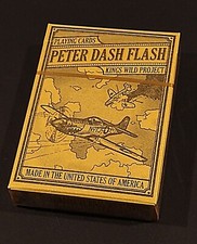 Peter Dash Flash Gilded Playing Card Deck Kings Wild Shorts New/Sealed
