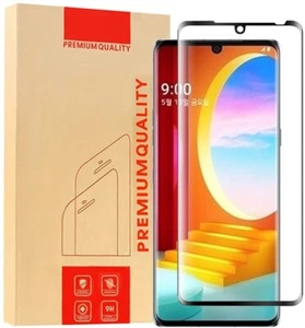 3D Curved LG Velvet, LG V40,LG V30,V35,V50 5G Tempered Glass Screen Protector - Picture 1 of 11