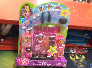 NEW Polly Pocket Fashion Polly Rock n’ Pop Concert Stage 2002