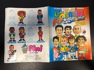 CRAZY FOOTBALL STARS CHEWING GUM POSTERINO QUASI COMPLETO OTTIMO RARO - Bild 1 von 2