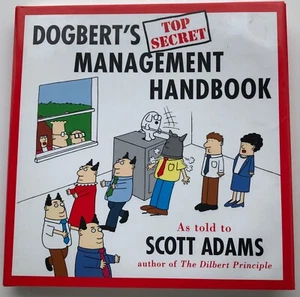 Dogbert's Top Secret Management Handbook by Scott Adams (HC) FAST SHIPPING - Picture 1 of 7