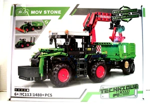 Tractor de trabajo Techntoue juguete montado con 1480 - PC por Mov-St - Imagen 1 de 2