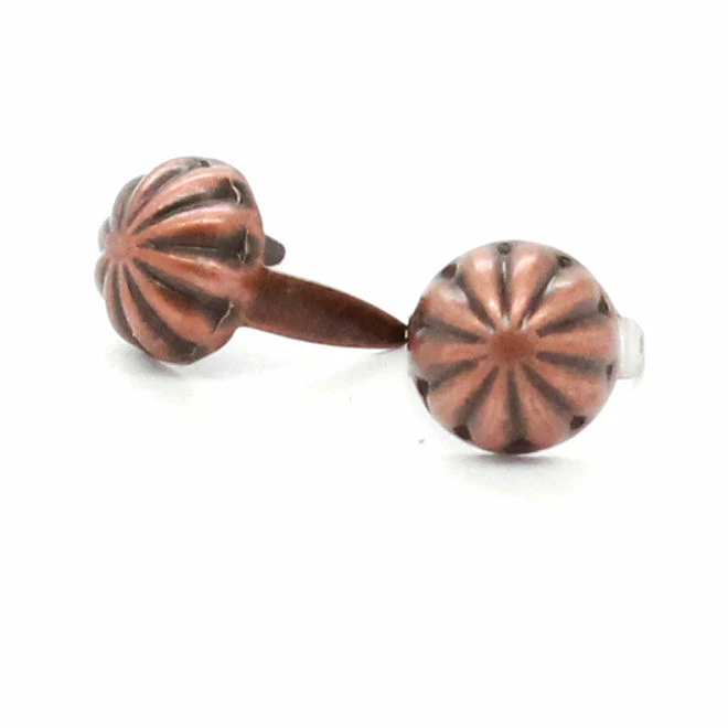 Manchas de cabeça de unhas de paraquedas cobre antigo 5/16"100 pk NH00196-10 - Imagem 1 de 1
