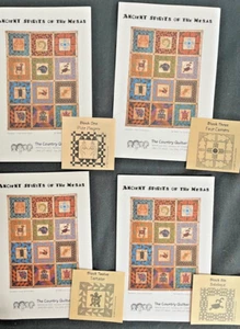 Country Quilter Spirts of the Mesas 4 Blocks: 1 Flute/3 Corners/6 Deer/12 Turtle - Picture 1 of 10