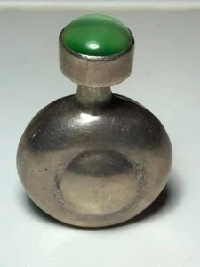 Vintage Sterling Silver Taxco Opium / Perfume Bottle - Picture 1 of 8