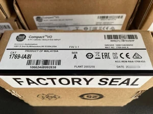 1769-IA8I AB CompactLogix 120VAC Isolated Input 1769IA8I New Factory Sealed - Picture 1 of 2