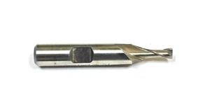 4,6 mm (0,1811") 2-Flöte HSS CC Tauchschnitt Schaftfräser 0,020" Radius MF421011651 - Bild 1 von 1