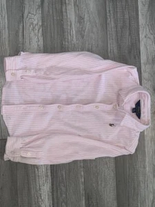 Ralph Lauren POLO Youth Size 6 PINK L/S Button Down OXFORD Collared Shirt Kids - Picture 1 of 15